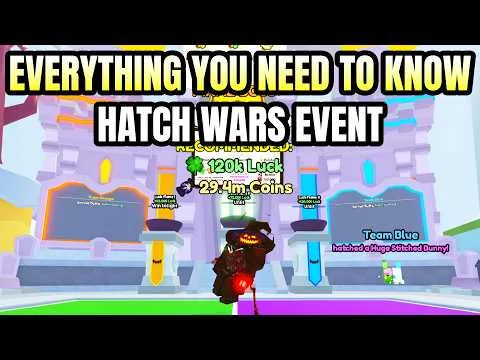 Everything You Need To Know HATCH WARS in Pet Simulator 99 (Roblox)