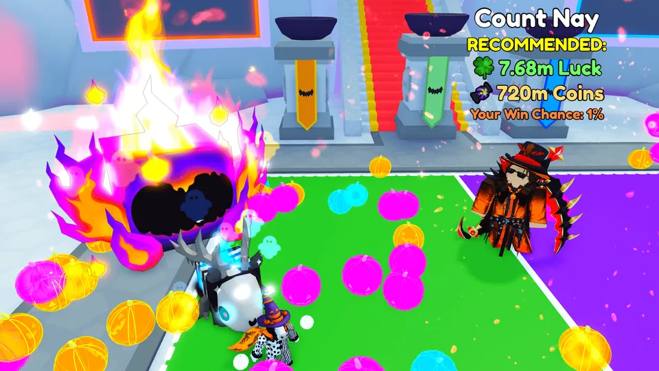 The Count in 🔥 [BLOOD MOON] Pet Simulator 99! 👻